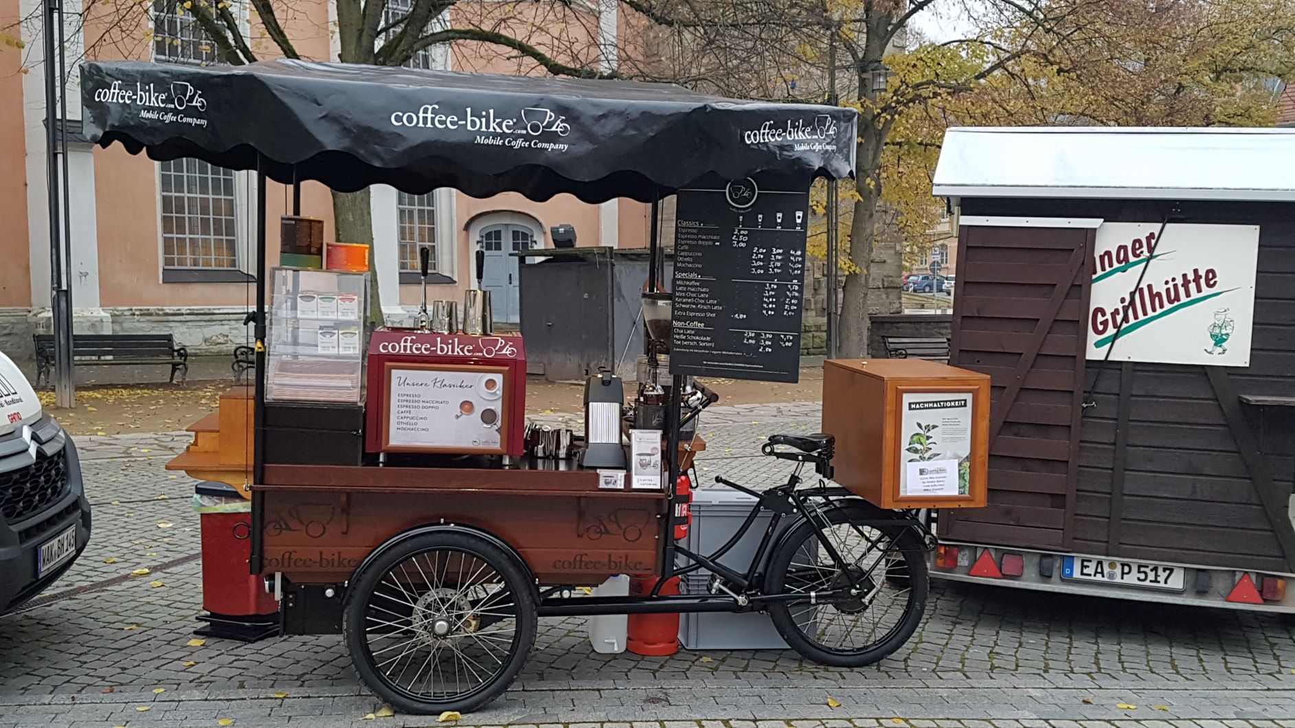 Coffee Bike Eisenach / Die mobile Bohne Heimatmarkt Eisenach